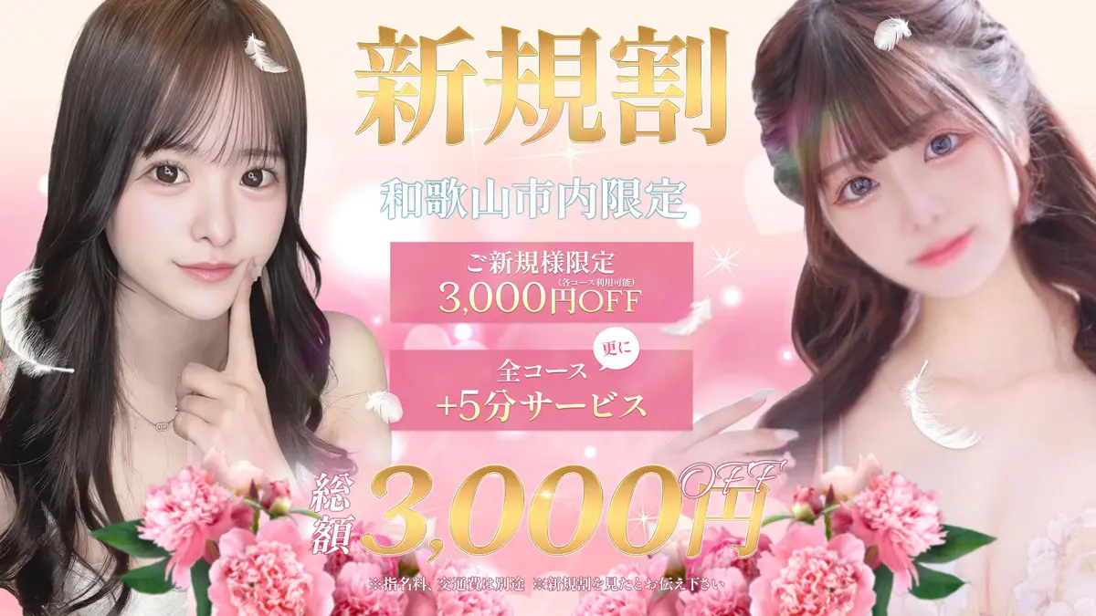 ピンクプラネット和歌山の料金システム・割引情報